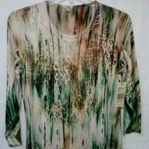 Reba Colorado Country Multi Colored Top